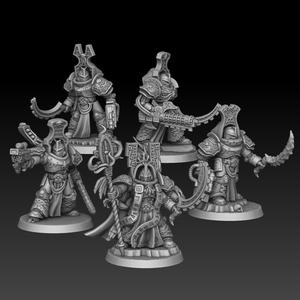 1KHijos De Pulvo Escarabas  Terminators (presupported)
