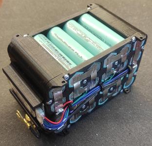 Compact battery pack 18650 6s4p / 6s3p