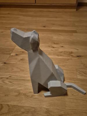 Low poly dog