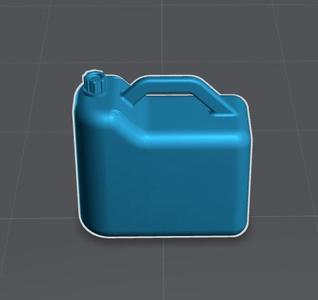 1 bidon en plastique (echelle 1/35)