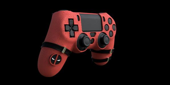 Deadpool ps4 controller case