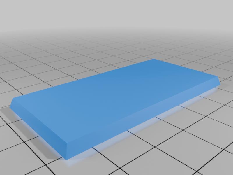 WARGAME SQUARE BASE 60 X 100 mm