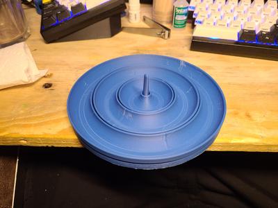 Bobbin trays with tray