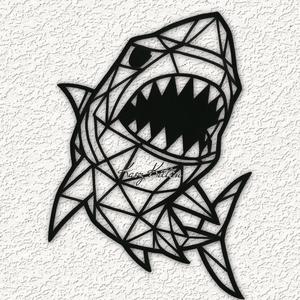 ocean shark 6 wall art home decor