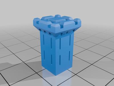 Wargaming Hext Tile / Mighty Empires - Tower on Rock