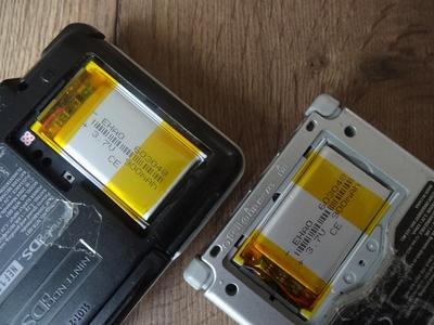 GBA SP & NDS LiPo Battery Tray