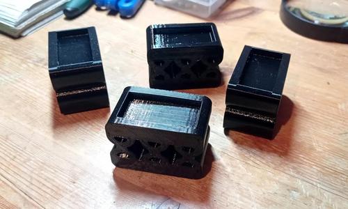 TPU feet for Ender3 (S1 Pro) and alike.   