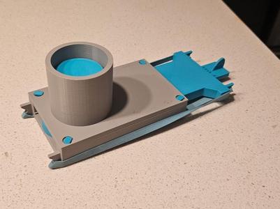 Super mini disc shooter w-rubber band