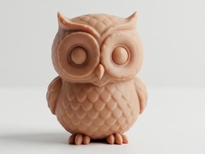 Mini Cute Owl Figurine