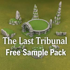 THE LAST TRIBUNAL — Free Sample Pack (3D Printable Terrain)   