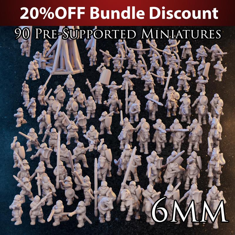 6mm - Complete Set - Late Medieval