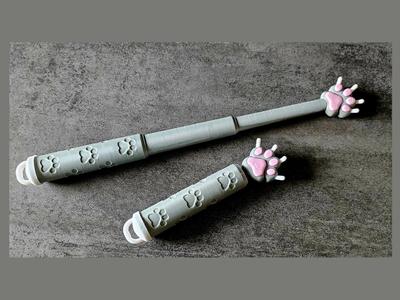 Back scratcher - Telescopic cat paw 