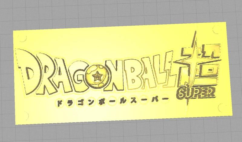 Dragon Ball Super Plaque   