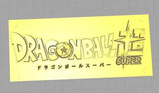Dragon Ball Super Plaque   