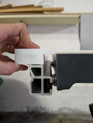 Jauge 17mm pour machine Hammer   