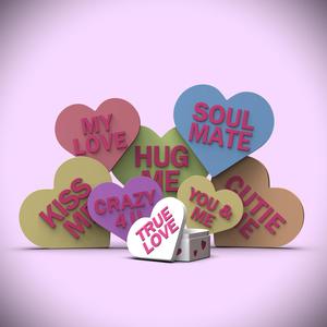 Crazy 4 U -Candy Heart Gift Box (+Bambu 3mf)