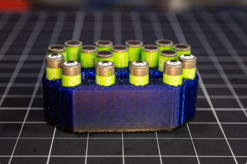 Rechargeable Battery Holder - AA