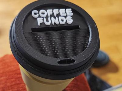 coffee cup money box