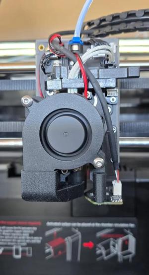 Modular Front-Mounted 5015 Blower Modification for the Qidi Plus 4   