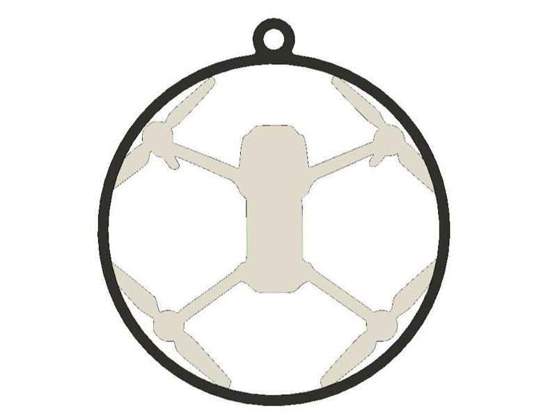 keychain drone