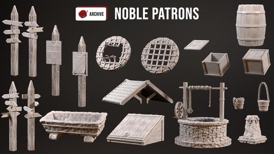 23-01 Town and village scatter - Noble patrons