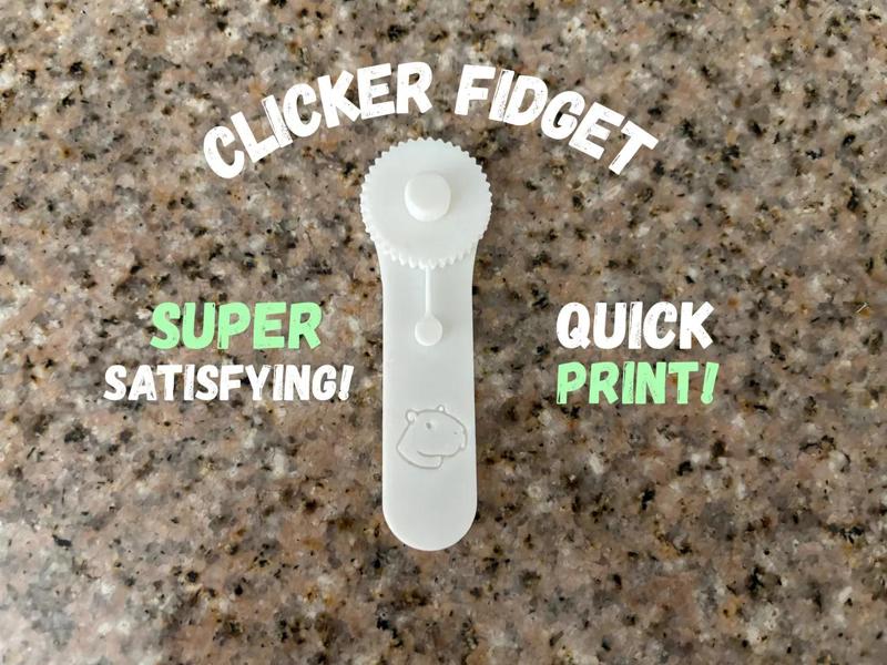 Fidget Clicker (Ratchet) - Simple and Satisfying!   
