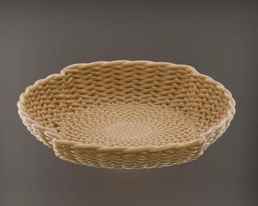 Elegant and Functional Woven Easter Basket   
