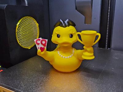 Rubber duck - lady poker