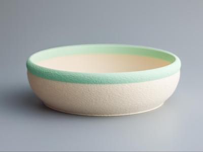 Two colors serving bowl