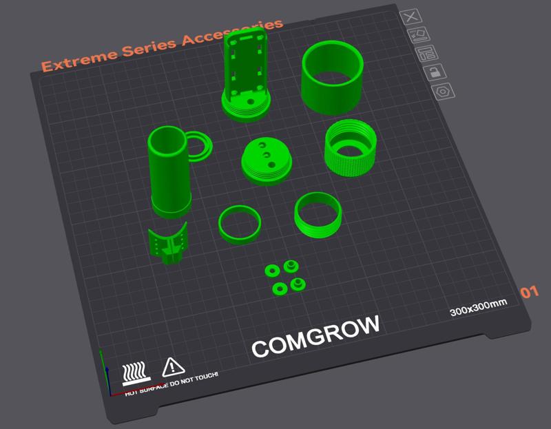 Support Models for my BT60/29mm Extreme Series Rocket Kits