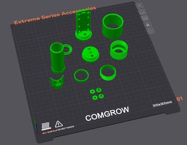 Support Models for my BT60/29mm Extreme Series Rocket Kits