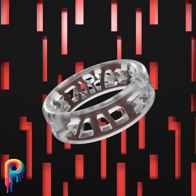 Voronoi Ring by Polymeria