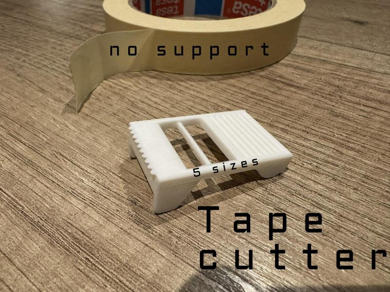 Masking tape cutter - small and easy!
