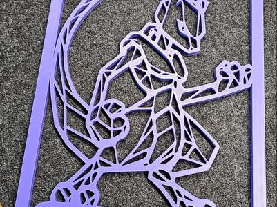 Mewtwo Line Art