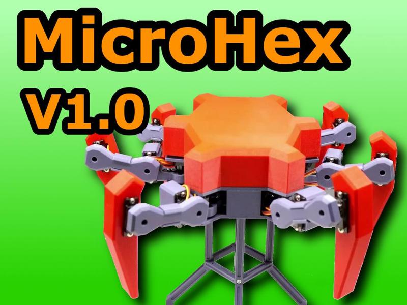 MicroHex: Mini Hexapod Robot