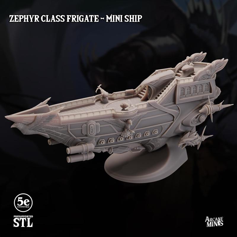 Zephyr Assault Frigate - Mini Ship
