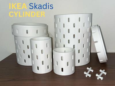 IKEA Skadis Cylinder Stackable