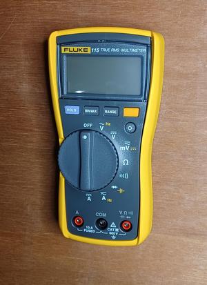 Wall mount for Fluke 115