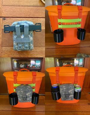 Yeti Hopper Cooler Hitchpoint Grid System Collection - Also Fits 1” Molle Webbing & Straps
