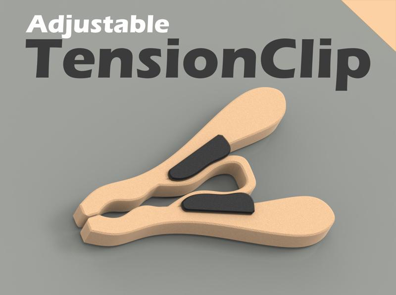 Clothespin Adjustable Clamp Clip