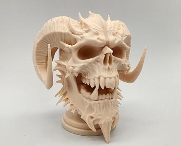 Demon Skull Bust