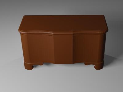 Cabinet Art Deco 1:72