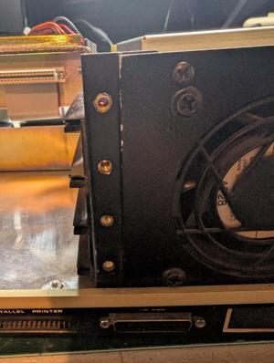 Tandy TRS-80 Model 2000 Card Mount System - Replace broken clips