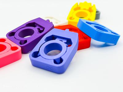 Micro Double Gear Fidget Spinner - Print in Place 