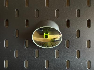 IKEA Skådis Mirror Mount - Bambu Poop Bin Viewer