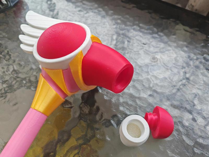 Cardcaptor Sakura Magic Wand (Multi-color Print Version Spice Jar Prop)