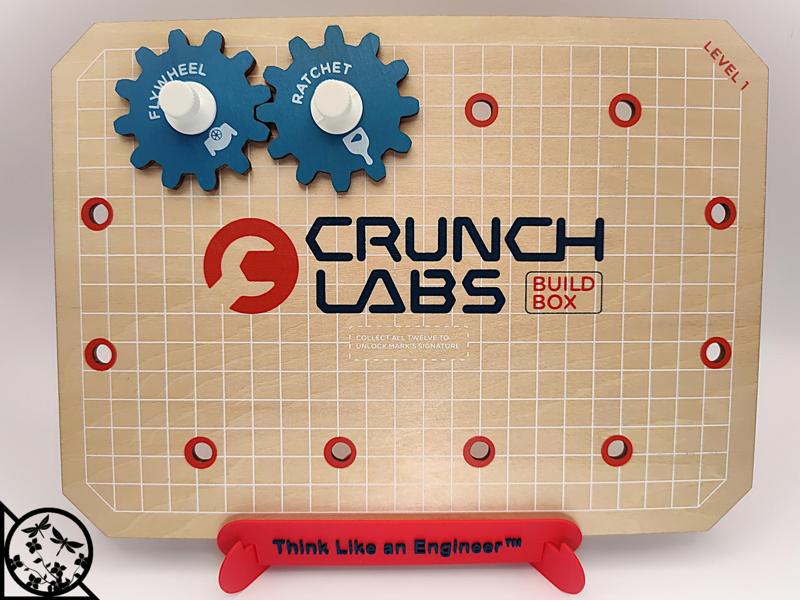 Print-in-Place Frame Stand & Editable Nameplate