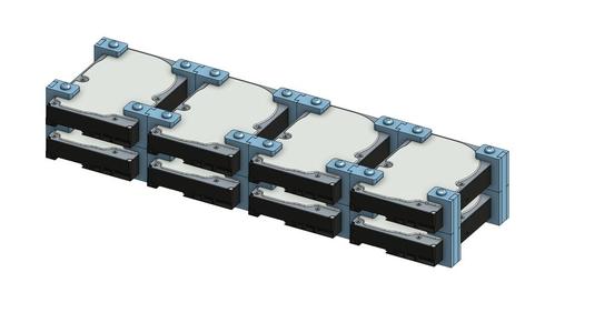 Infinite 3.5" HDD stacking kit.
