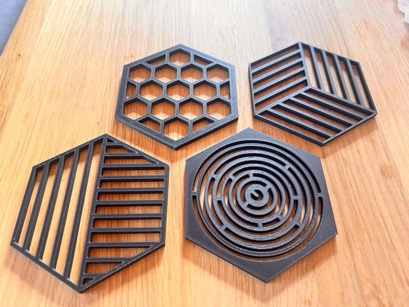 Hexagonal Coaster