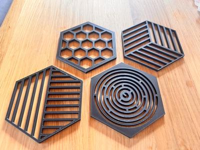 Hexagonal Coaster